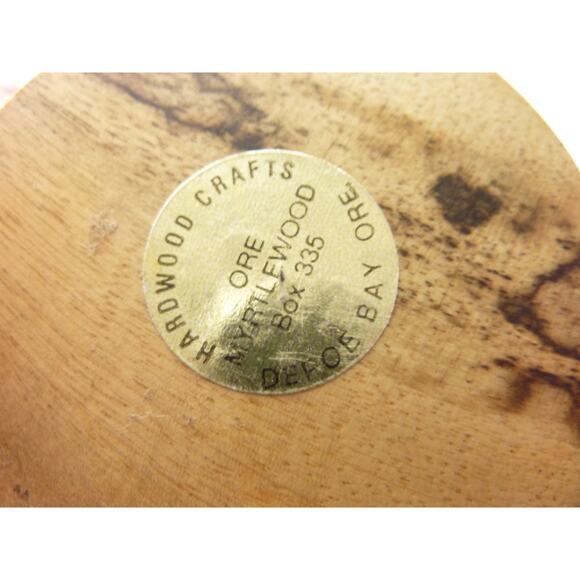 Vintage Office Decor Wood Whale Note Clip Desk Cute Ocean Theme - Picture 3 of 4